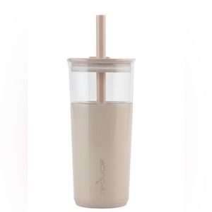Reduce 20oz Aspen Vacuum Insulated Stainless SteelGlass Tumbler with Lid & Straw